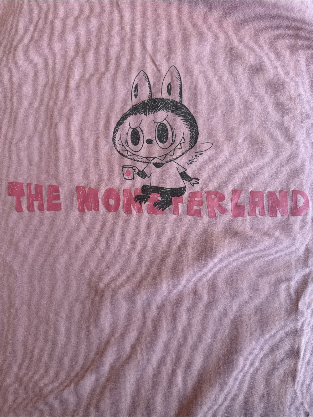 Uniqlo Kids Light Pink Monsterland Graphic Tee - Picture 5 of 9